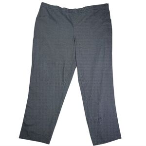 Just My Size Womens Casual Gray ‎ Dress Pants Size 3X 22W 24W